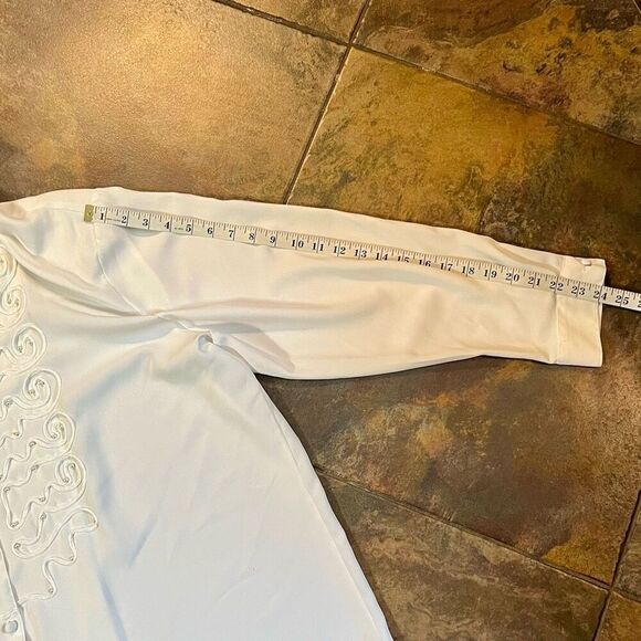 Karen Scott II Button Down Long Sleeve Blouse 22W - Picture 5 of 9